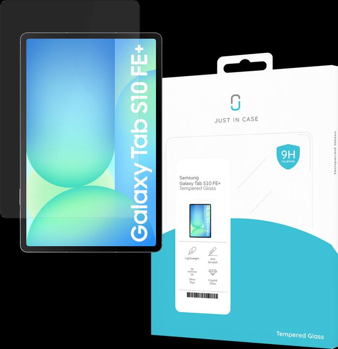 Cazy Schutzglass - Displayschutz Tempered Glass (1 Stück, Samsung Galaxy Tab S10 FE+)