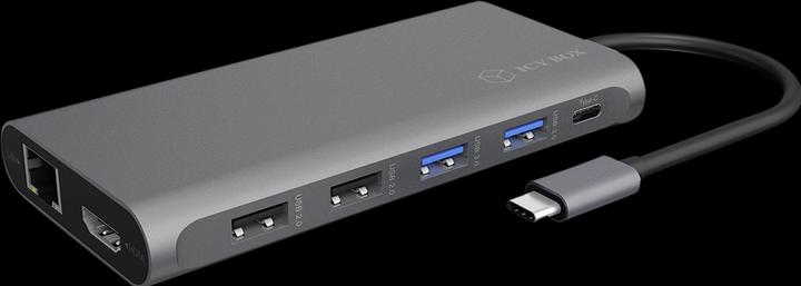 Produktbild Icy Box IB-DK4050-CPD (USB-C, 12 Ports)