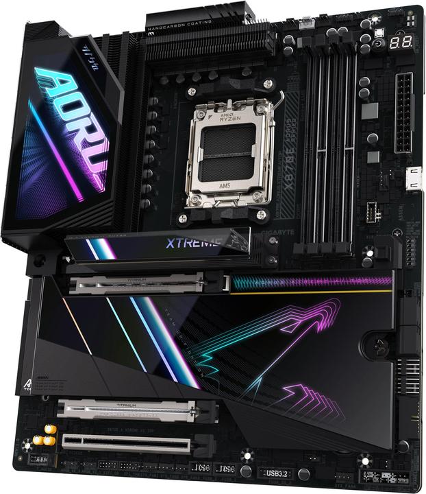 Image du produit Gigabyte X870e Aorus Xtreme Ai Top (AM5, AMD X870E, E-ATX)