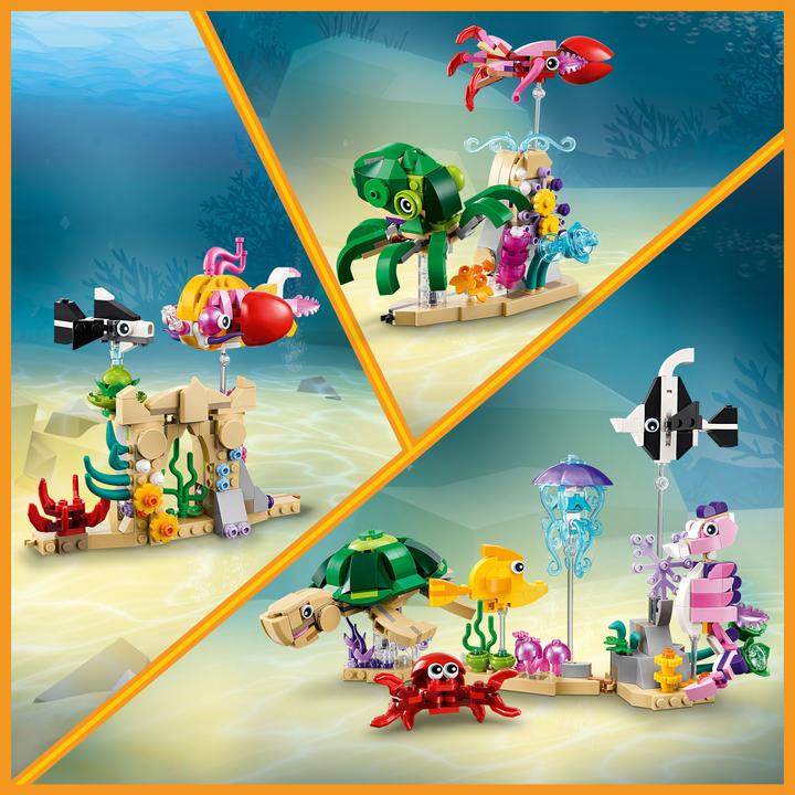 Produktbild LEGO Meerestiere (31158, LEGO Creator Expert)