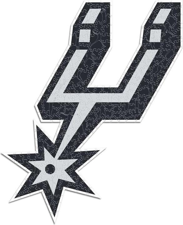 Immagine prodotto Iconic NBA - San Antonio Spurs - Logo - Puzzle in Legno Taglia M (270 Pezzi) (270 pezzi)