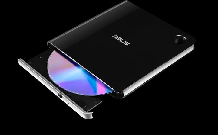 Produktbild ASUS SBW-06D5H-U BLACK USB3.1 (Blu-ray Laufwerk, Blu-ray Brenner, CD Brenner, CD Laufwerk, DVD Brenner, DVD Laufwerk)