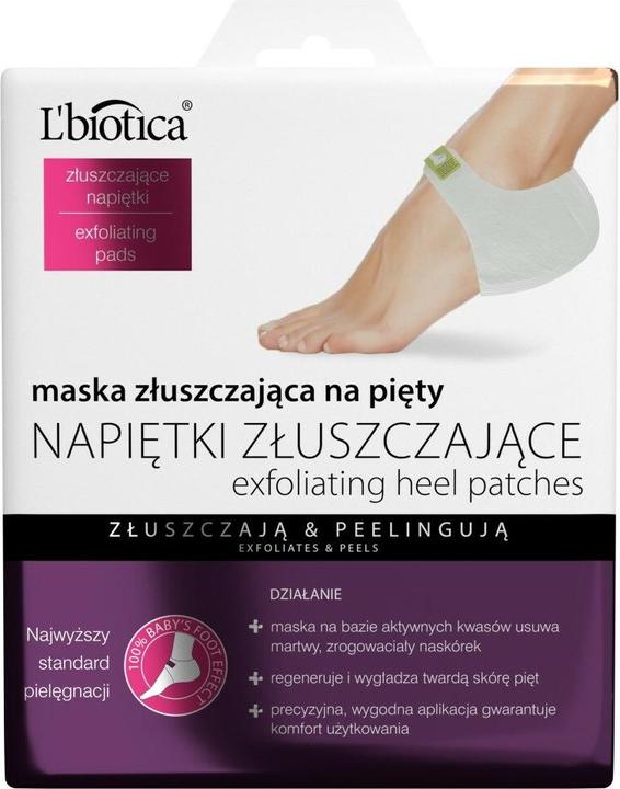 Image du produit L´Biotica L'BIOTICA masque exfoliant pour les pieds en forme de serviette 18g (Masque de pied)