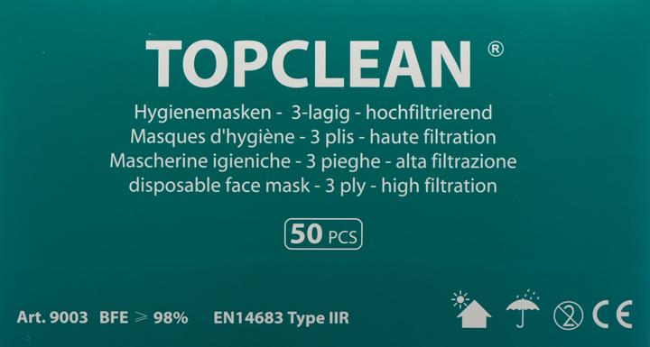 Produktbild Topclean Mundschutzmaske (Typ II, 50 x)