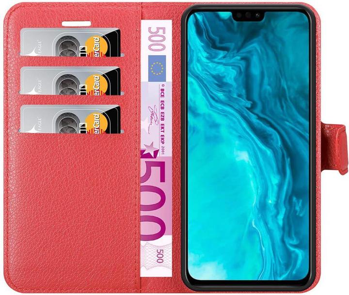 Actual product image Cadorabo Book with stand function cover (Honor 9X Lite)