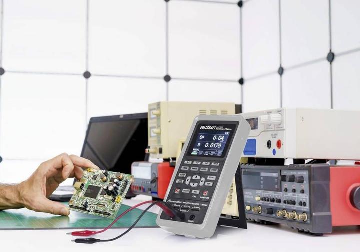 Produktbild Voltcraft LCR-500 LCR Messbrücke digital Datenlogger CAT I Anzeige (Counts): 40 (CAT I)