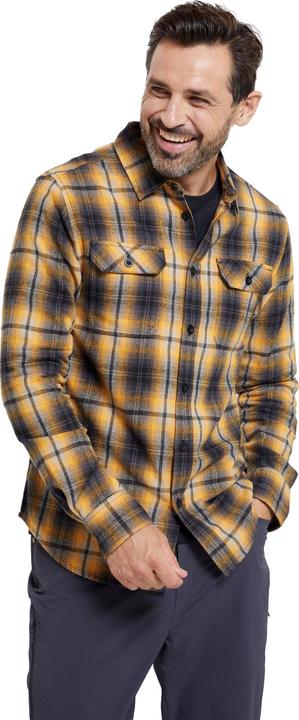 Actual product image Mountain Warehouse Mens Trace Flannel Long-Sleeved Shirt (XXL)