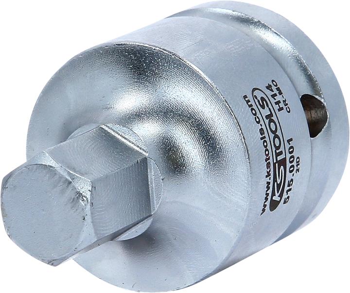 Actual product image KS Tools 3/4" power bit socket nut hexagonal socket (14 mm)