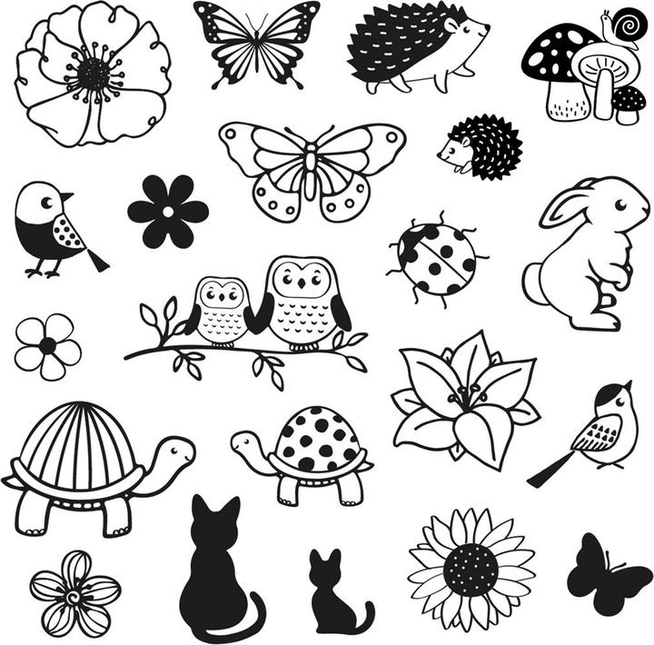 Produktbild Aladine Kinder Stempel Funny Natur