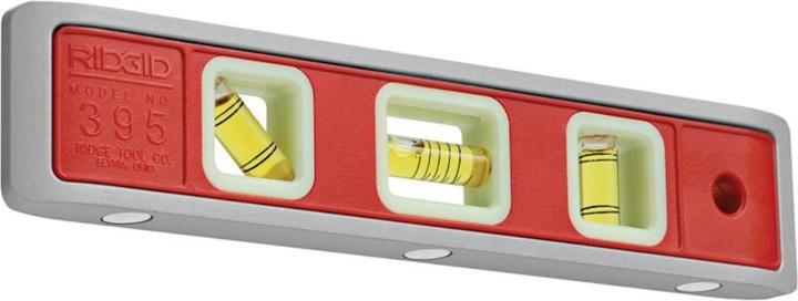 Actual product image Ridgid Magnetic spirit level (Model 395E) (23 cm)