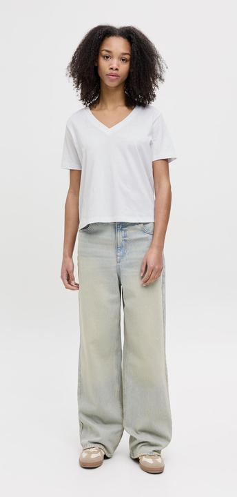 Actual product image JJXX Jxannie Reg Vneck Ss Tee Jrs Noos (L)