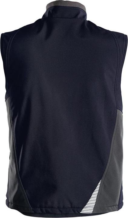 Actual product image Dassy Fusion softshell waistcoat midnight blue/anthracite size 2XL (XXL)