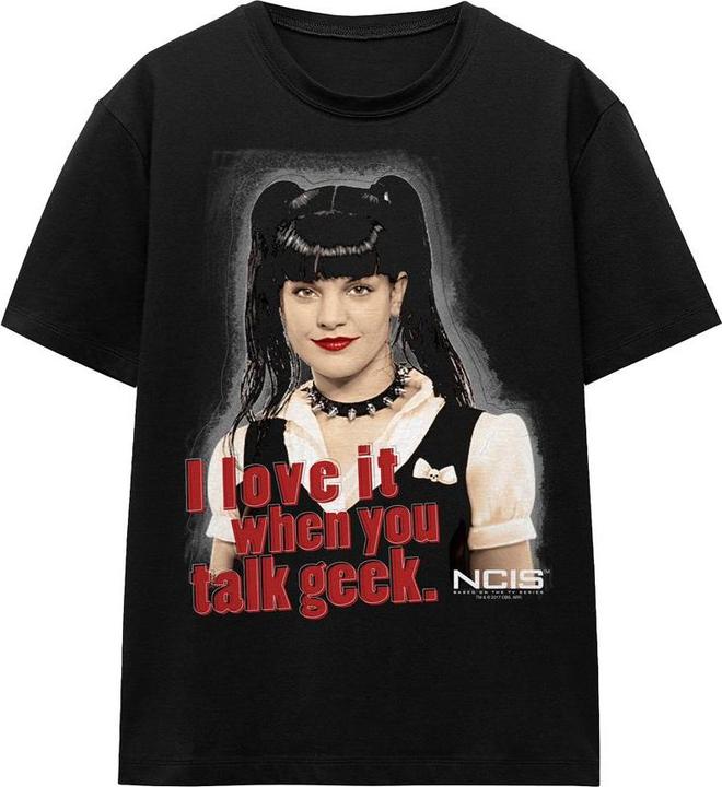 Immagine prodotto Ncis Geek Talk Maglietta Adulto Unisex (M)