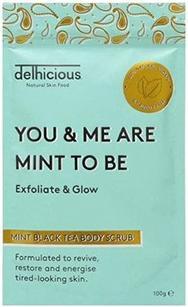 Image du produit Delhicious You & Me Are Mint To Be (Gommage pour le corps à la menthe et au thé noir) 100 g