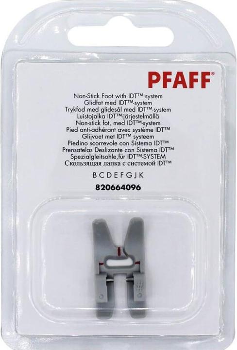 Immagine prodotto Pfaff Suola scorrevole speciale per IDT™ per il gruppo B C D E F G J K L