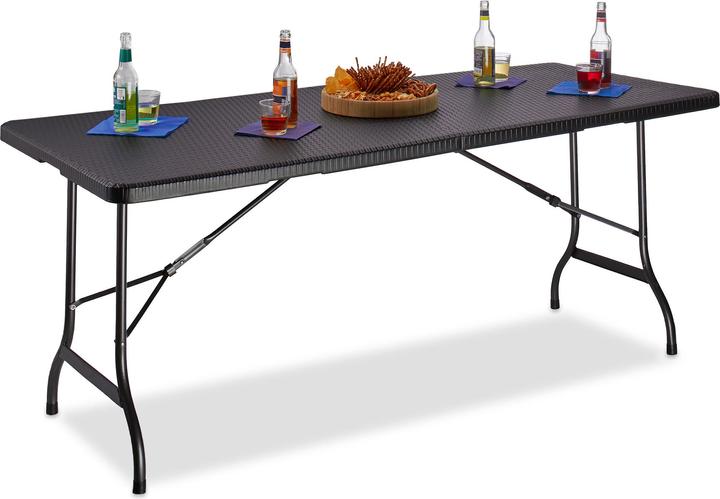 Produktbild Relaxdays Gartentisch (178 cm)