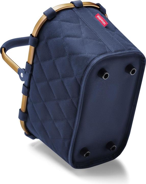 Actual product image reisenthel carrybag XS frame rhombus midnight gold