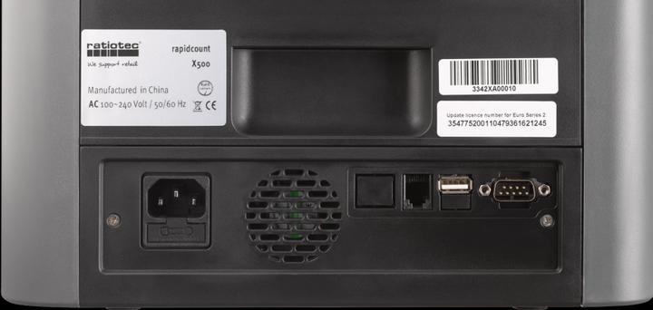 Actual product image ratiotec rapidcount X 500 (Bank note counter)