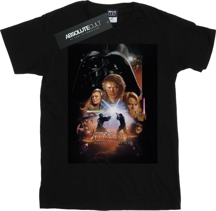 Star Wars Episode III Movie Poster TShirt (XXL)