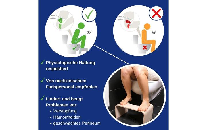 Produktbild Well Care Toilettenhocker