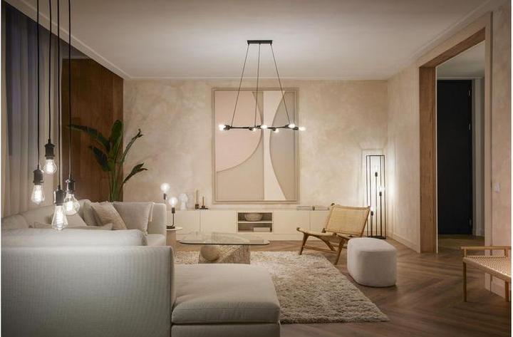 Productafbeelding Philips Hue Hue Filament White Ambiance (E14, 4.60 W, 350 lm, 2 x, G)