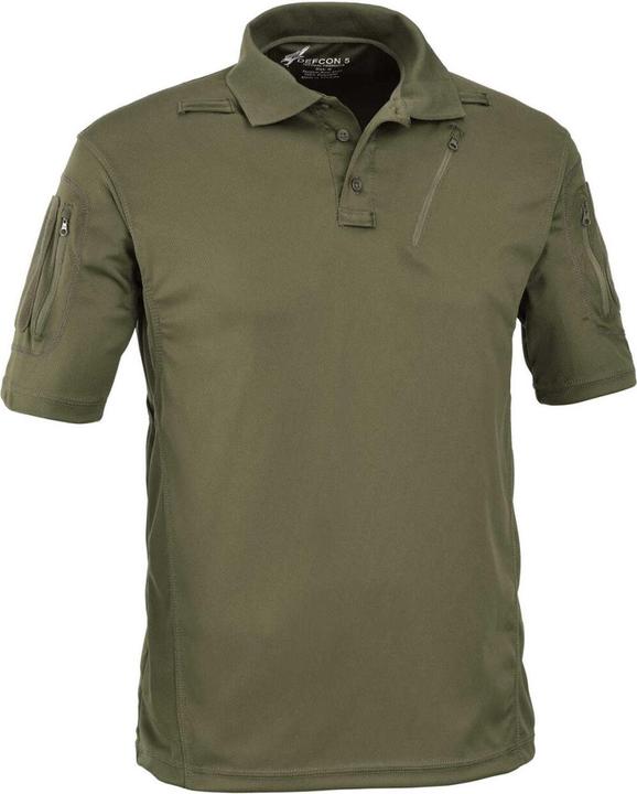 Produktbild Defcon 5 DEFCON5 Advanced Tactical Polo kurzarm mit Taschen aus Polyester Mesh OD grün S (S)