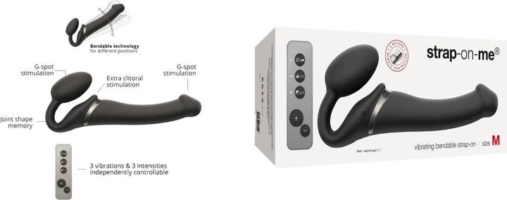Productafbeelding Strap-on-me Vibrerende buigbare strap-on