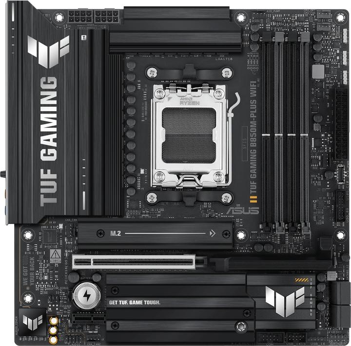 Immagine prodotto ASUS TUF Gaming B850M-Plus Wifi (AM5, AMD B850, mATX)