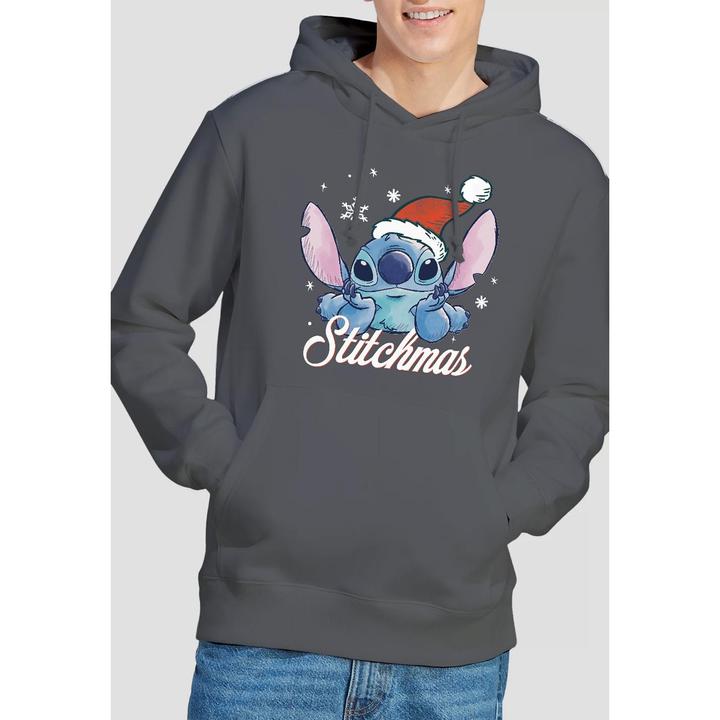 Image du produit Lilo & Stitch - Sweat à capuche A STITCHMAS CHRISTMAS - Homme (L)