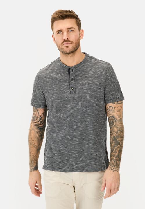Image du produit Camel Active Kurzarm Henley aus reiner Baumwolle (3XL)