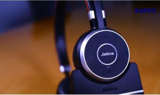 Produktbild Agfeo Headset Evolve 65 BT Duo (Kabellos)