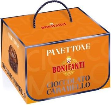Produktbild Bonifanti Panettone Schokolade und Karamell (750 g)
