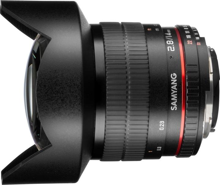 Actual product image Samyang 14mm f/2.8 ED AS IF UMC - Nikon F (Nikon F, full size)