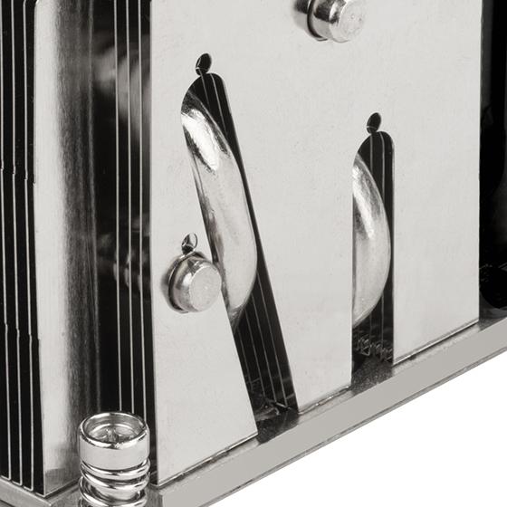 Actual product image Silverstone SST-XE02-2066 Xeon CPU Cooler for 2U Server - Intel LGA2011 / 2066 (65 mm)