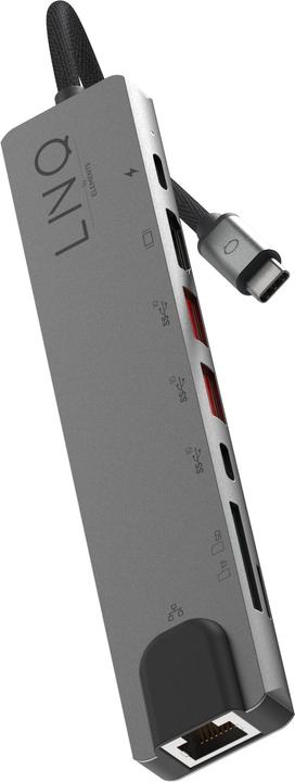 Produktbild LINQ Connects 8 in 1 Hub Pro (USB-C, 1 Ports)