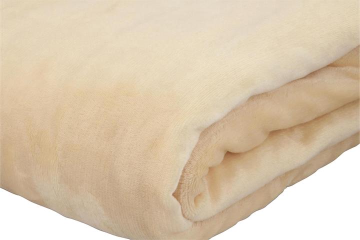 Actual product image alpina Blanket heated ivory180w PES (130 x 180 cm)