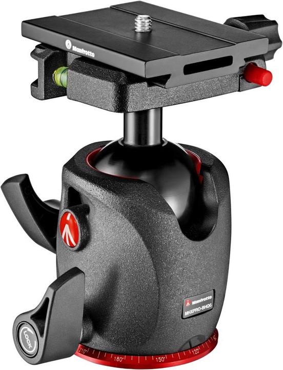 Manfrotto XPRO Kugelkopf mit Q6 Top Lock Schnellspannhalterung (Kugelkopf)