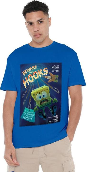 Image du produit Spongebob Squarepants - T-shirt BEWARE THE HOOKS - Homme (4XL)