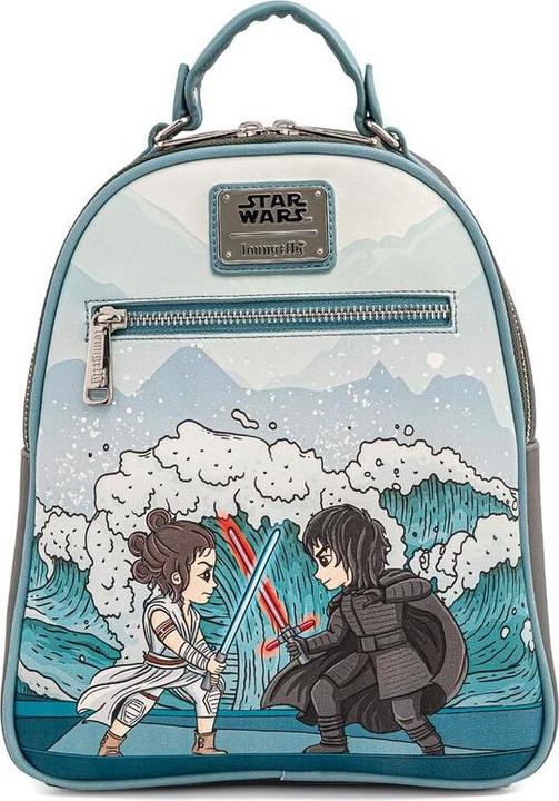 Actual product image Loungefly Star Wars Rey Kylo Rucksack 27cm