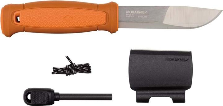 Actual product image Morakniv KANSBOL SK belt knife, Sandvik steel 12C27, stainless, TPE plastic handle, chef's sheath. (10.90 cm)