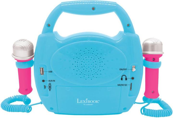 Immagine prodotto Lexibook Lettore musicale digitale portatile Unicorn con 2 microfoni (MP300UNIZ)