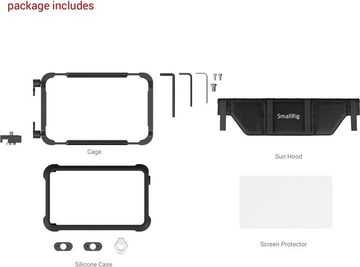 Produktbild SmallRig 3788 Cage Kit fÃ¼r Atomos Ninja V/Ninja V+
