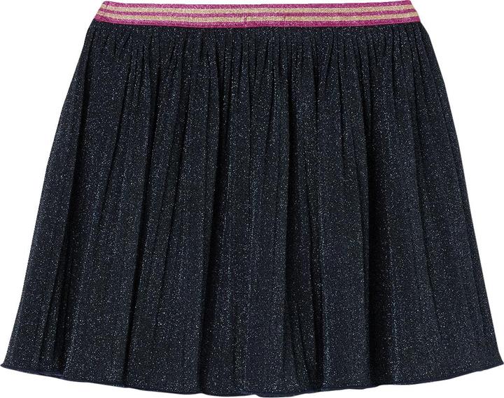 Actual product image Vertbaudet Girls' pleated skirt in glitter look (146)