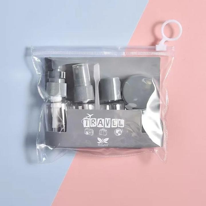 Image du produit Swissdetector Ensemble de pots cosmétiques de voyage (Gris) (Produits d'hygiène)
