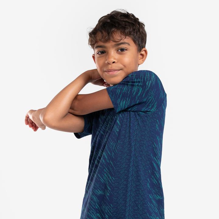 Produktbild Kiprun Laufshirt Kinder ultraleicht - Light 900 blau/grün (128)