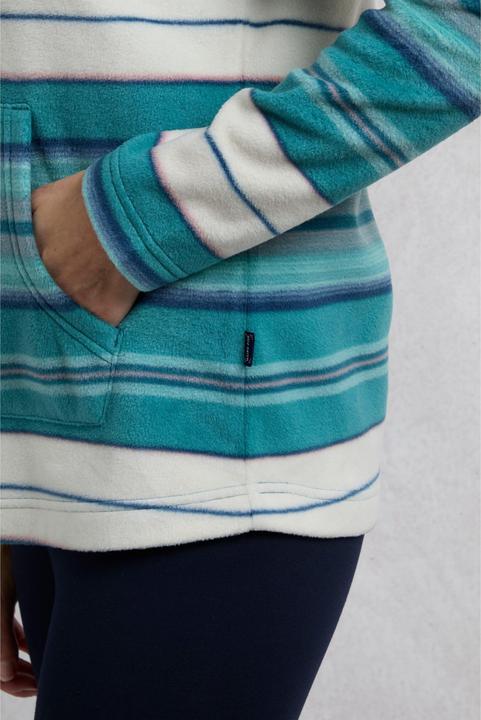 Produktbild Weird Fish Lana Kapuzenpullover mit kurzem Reissverschluss (46 D)