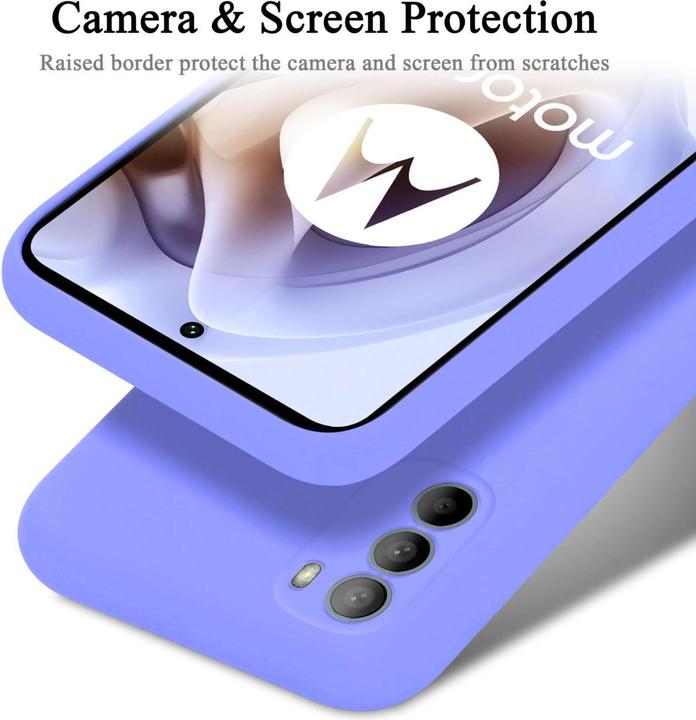 Actual product image Cadorabo Bumper Case for Motorola MOTO G31 / G41 TPU Liquid Silicone Cover for Motorola MOTO G31 / G41 (Motorola Moto G41, Motorola Moto G31)