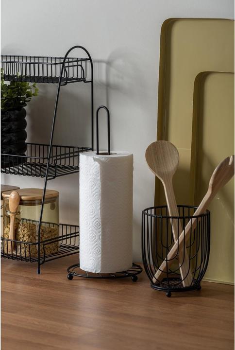 Immagine prodotto present time Porta utensili da cucina nero
