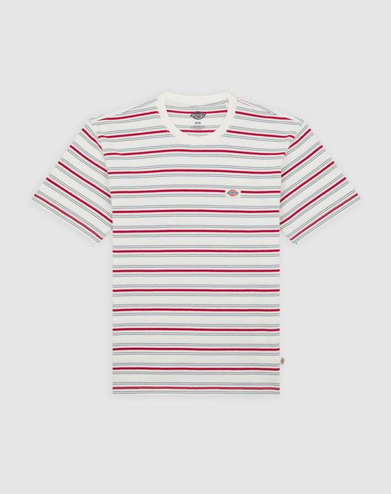 Dickies Lewistown Stripe Ss Tee Egret (L)