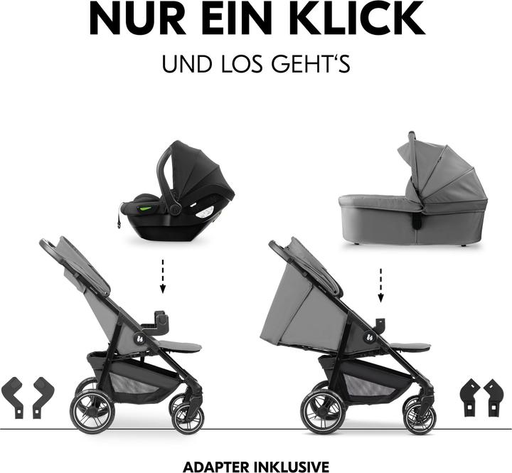Produktbild Hauck Shop N Care Trio Set Grey